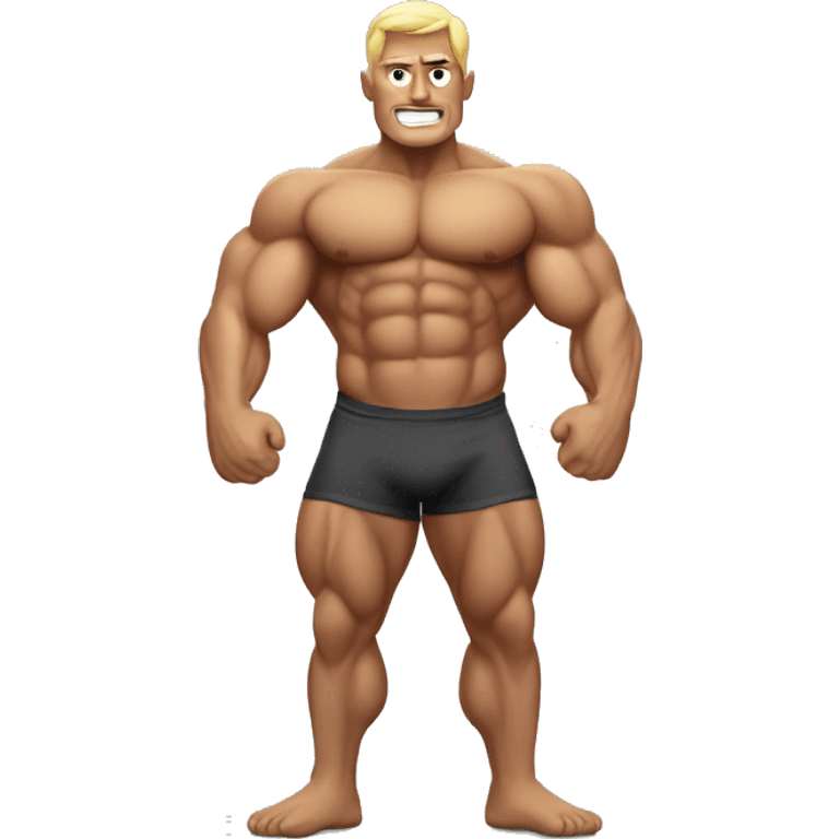 Muscle man  emoji