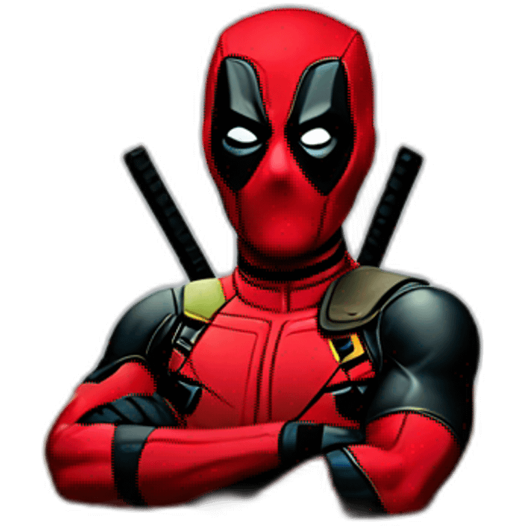 Deadpool in a Box emoji