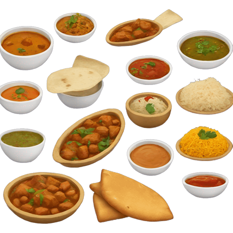 Indian food  emoji