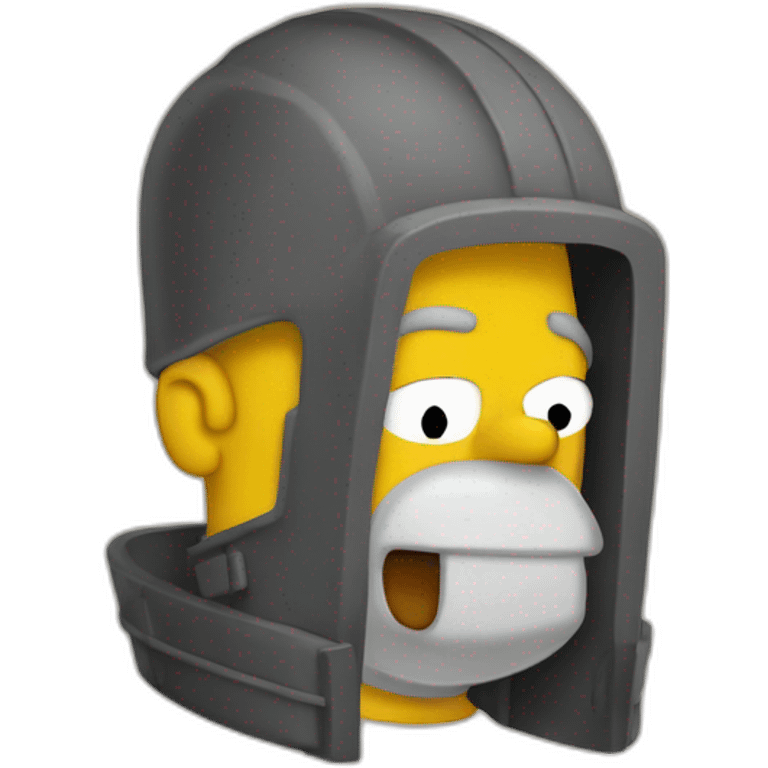 Homer ceinture Bart  emoji