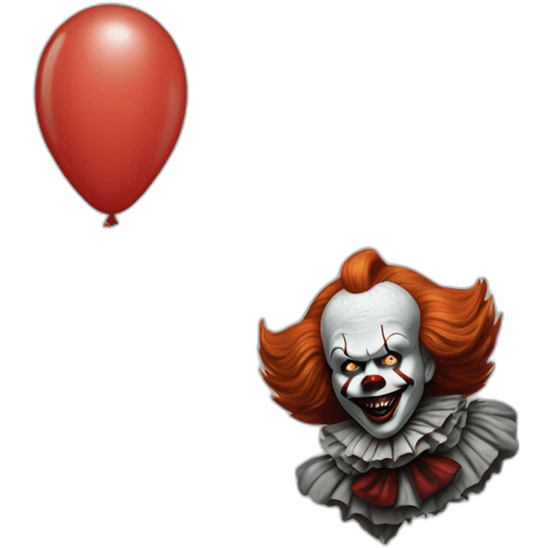 pennywise balloon emoji