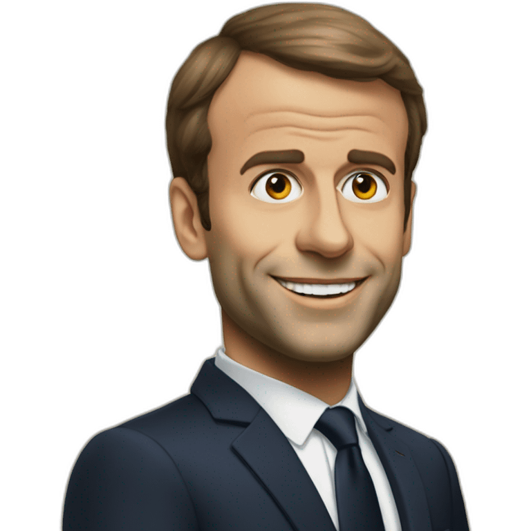 Emanuel macron  emoji