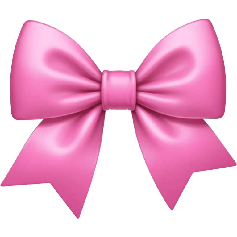 Pink bow emoji