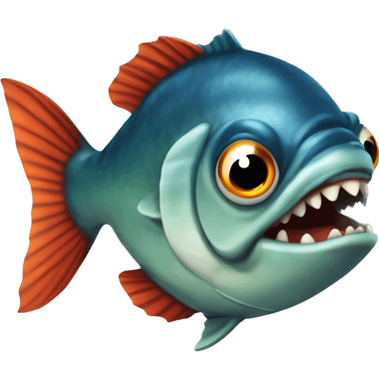 Piranha emoji