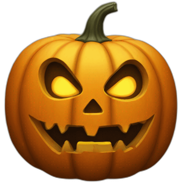 spooky pumpkin emoji