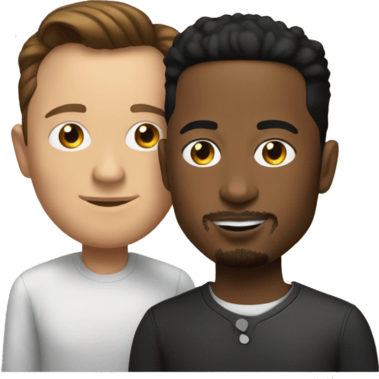 Elon Musk with a Black Man emoji