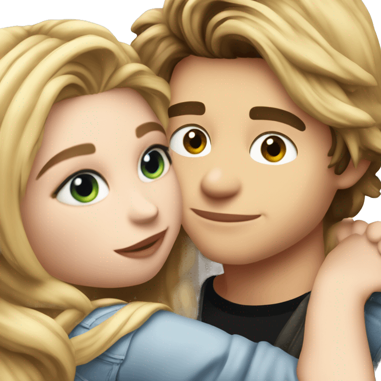 Emoji Chloe grace moretz hugging elrubiusomg emoji