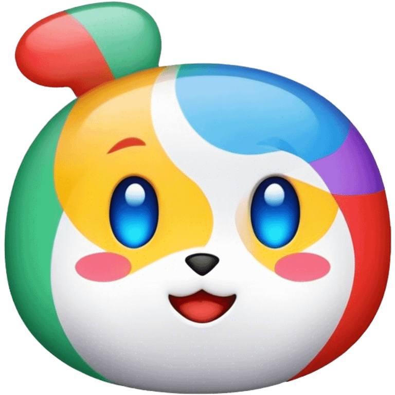 Chat multicolore  emoji