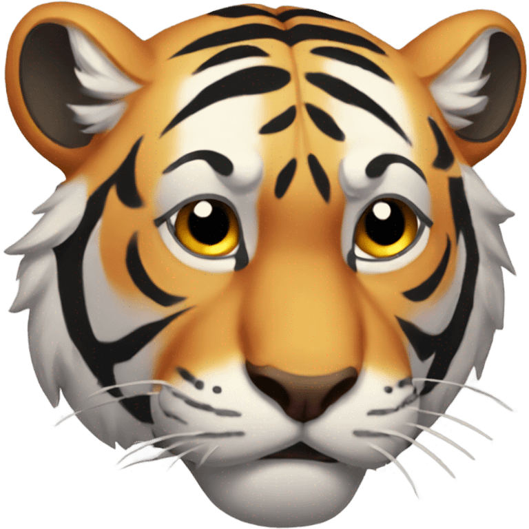 Exhausted Tiger emoji