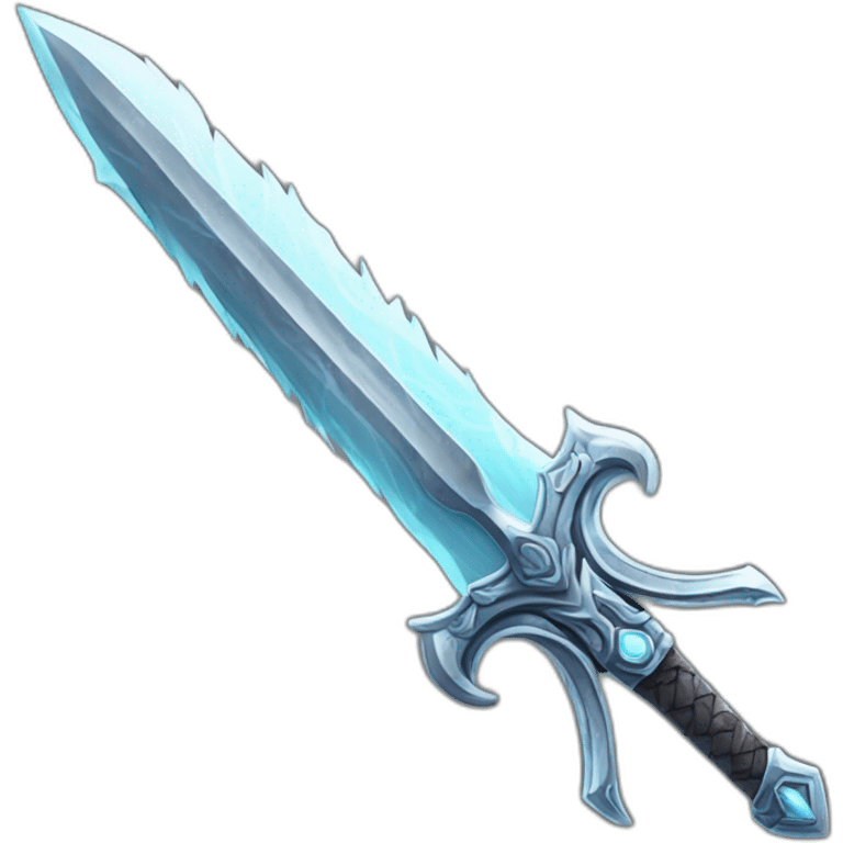 A frost Sword  emoji