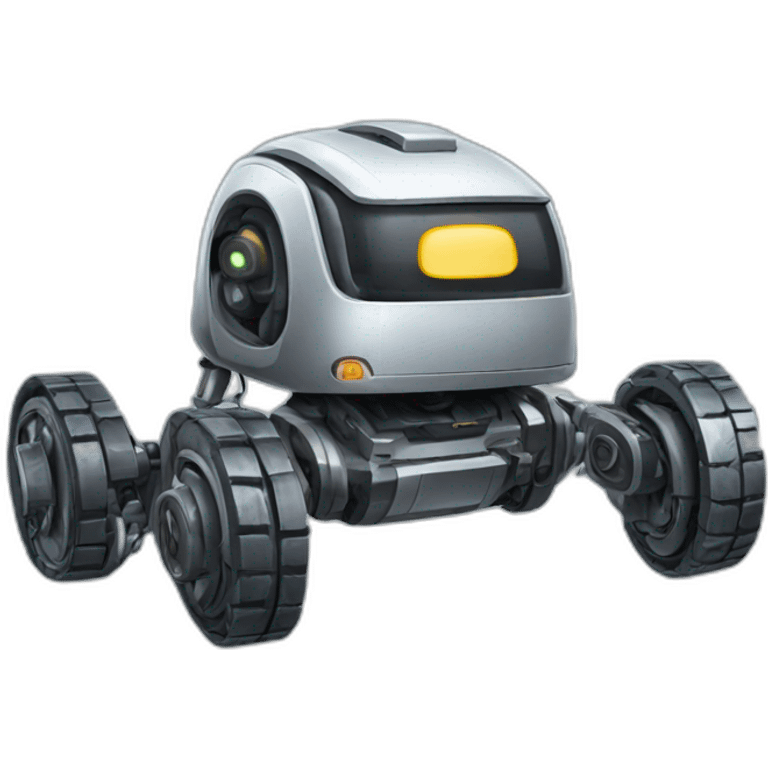 Car robot emoji