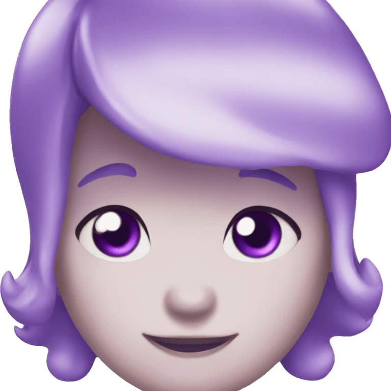 purple pearl emoji