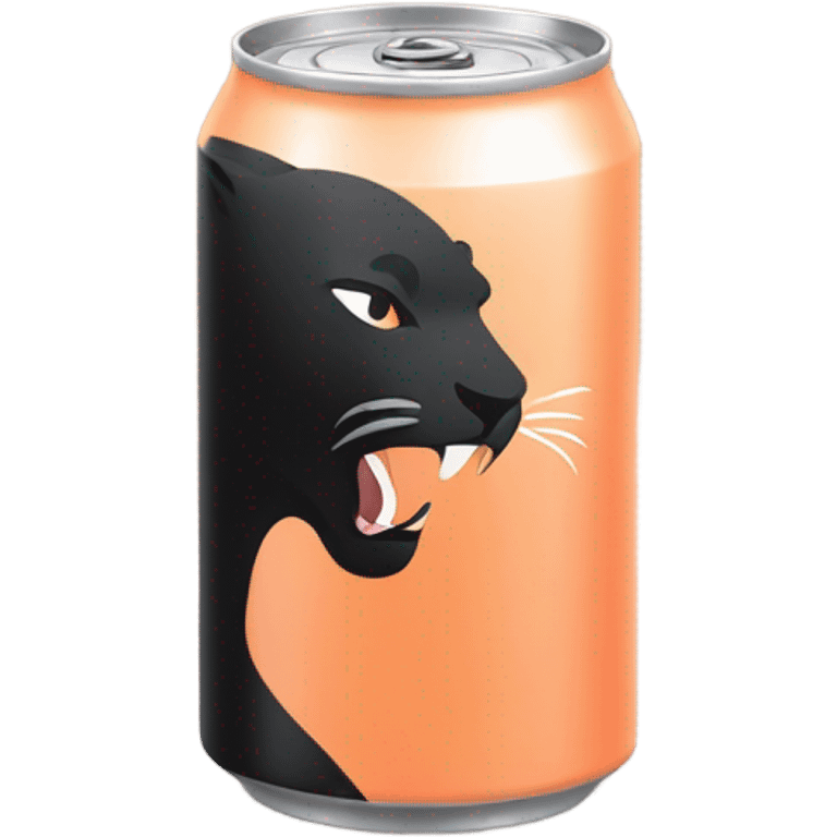 Peach Panther Energy Drink  emoji