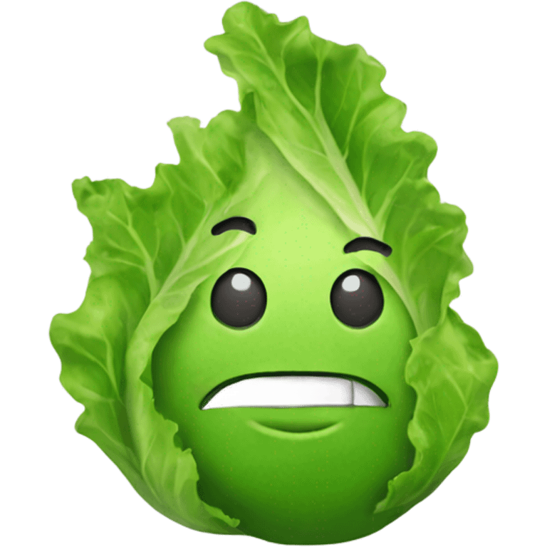 someone smoking lettuce  emoji