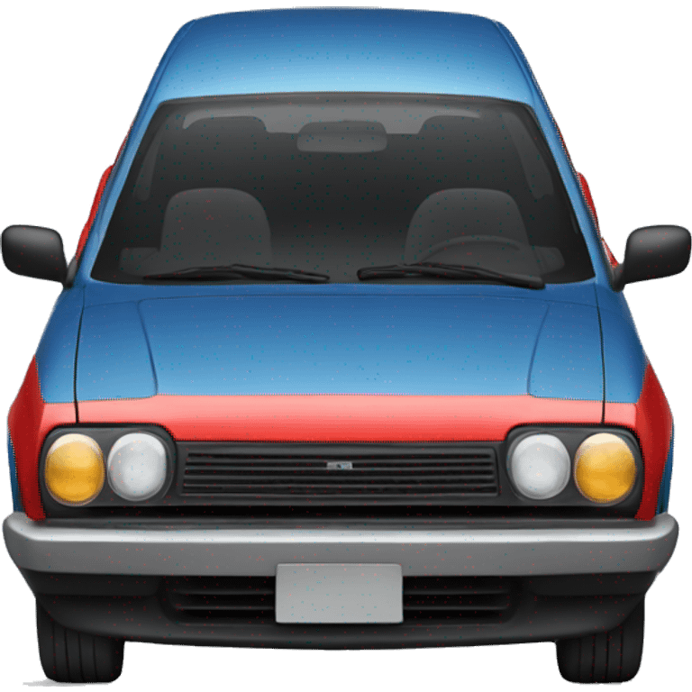 Toyota corolla front view emoji