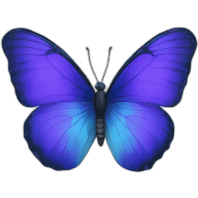 indigo-butterfly emoji