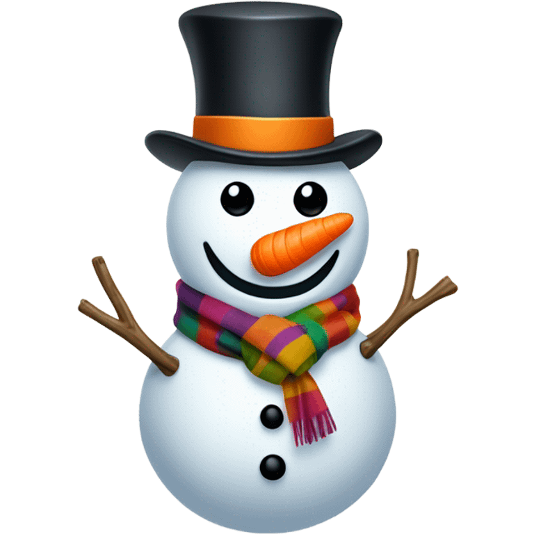 Frosty the snowman  emoji