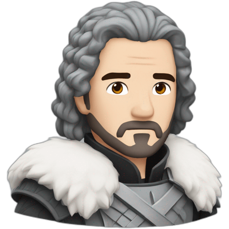 Jon Snow war emoji