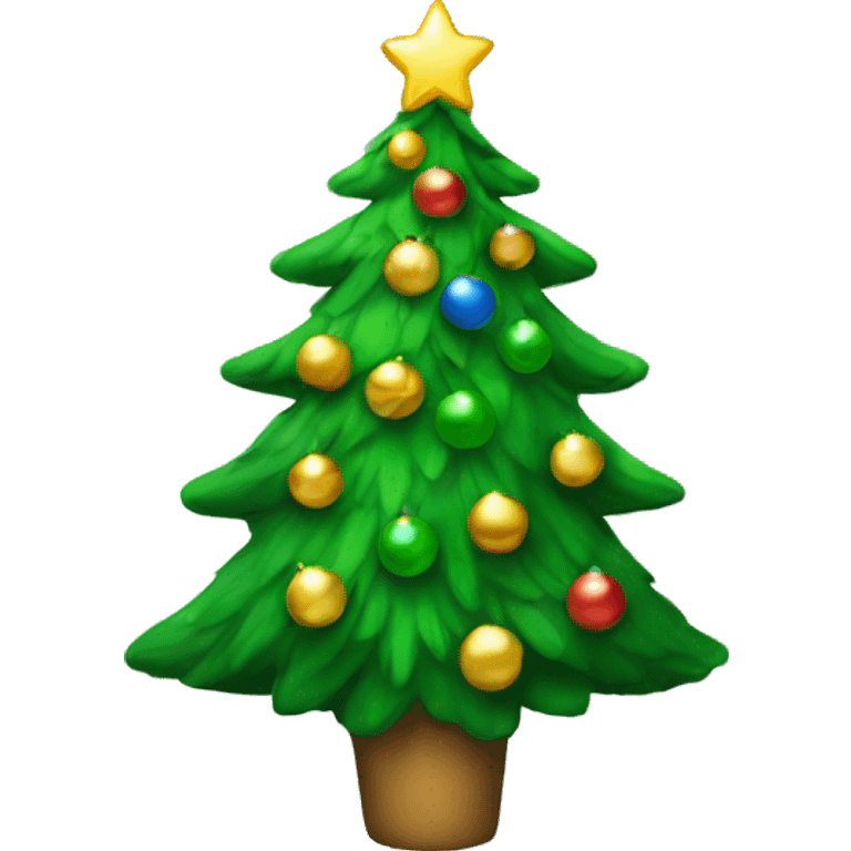 Christmas tree emoji