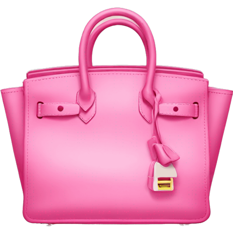 Pink birkin bag  emoji