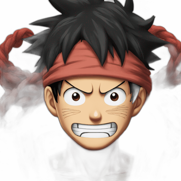 Luffy gear 5 one piece emoji