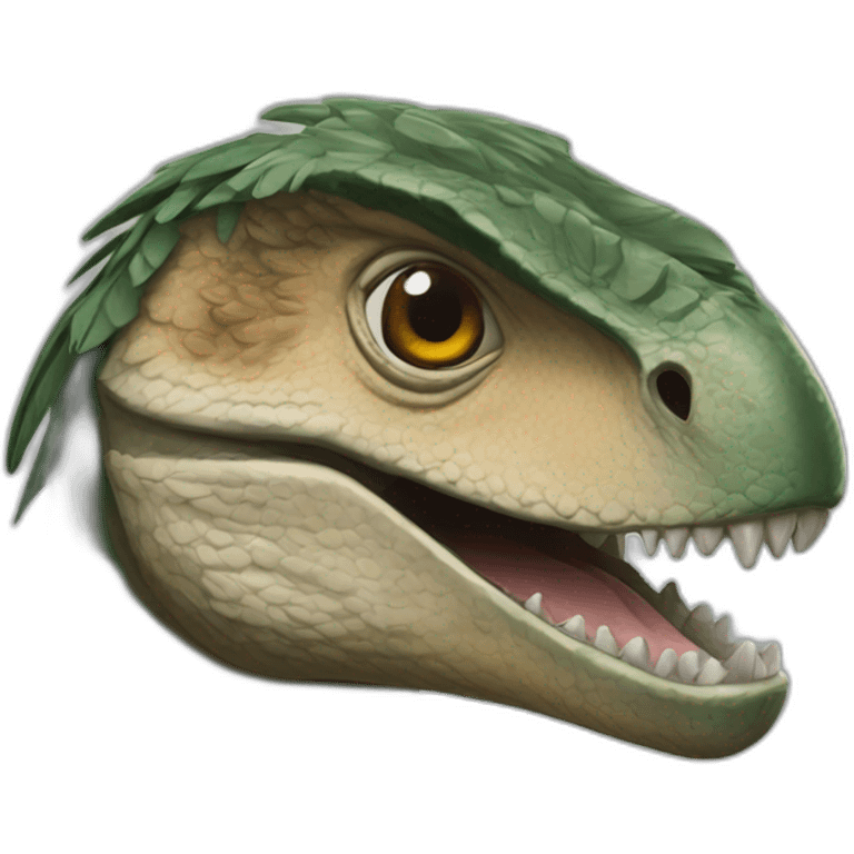 raptor jurassik park emoji