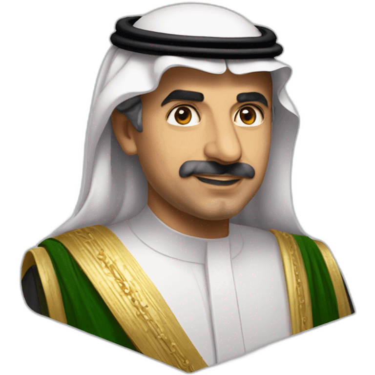 King Abdullah alsaud emoji