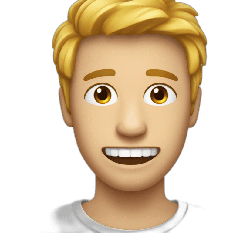 Personne sans abri a qui il manque des dents  emoji