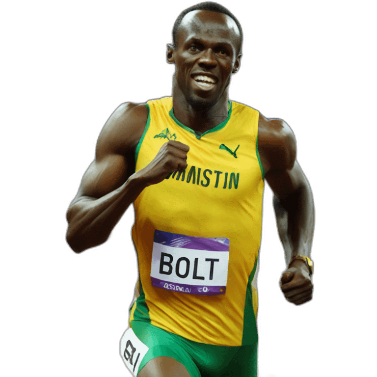 Usain Bolt emoji