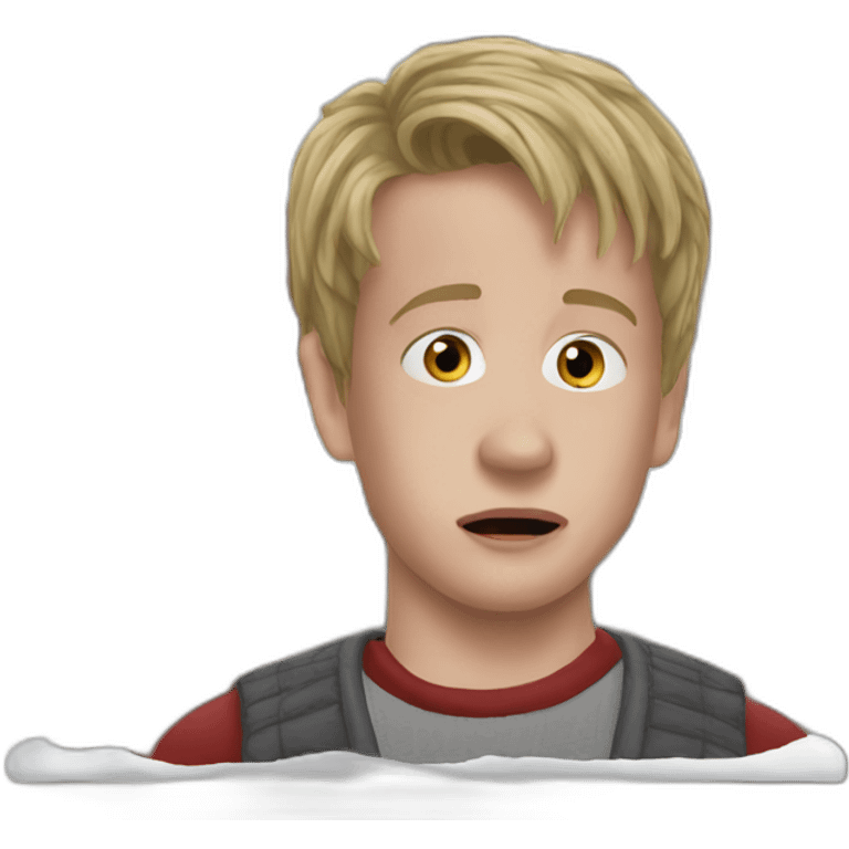 Home alone emoji