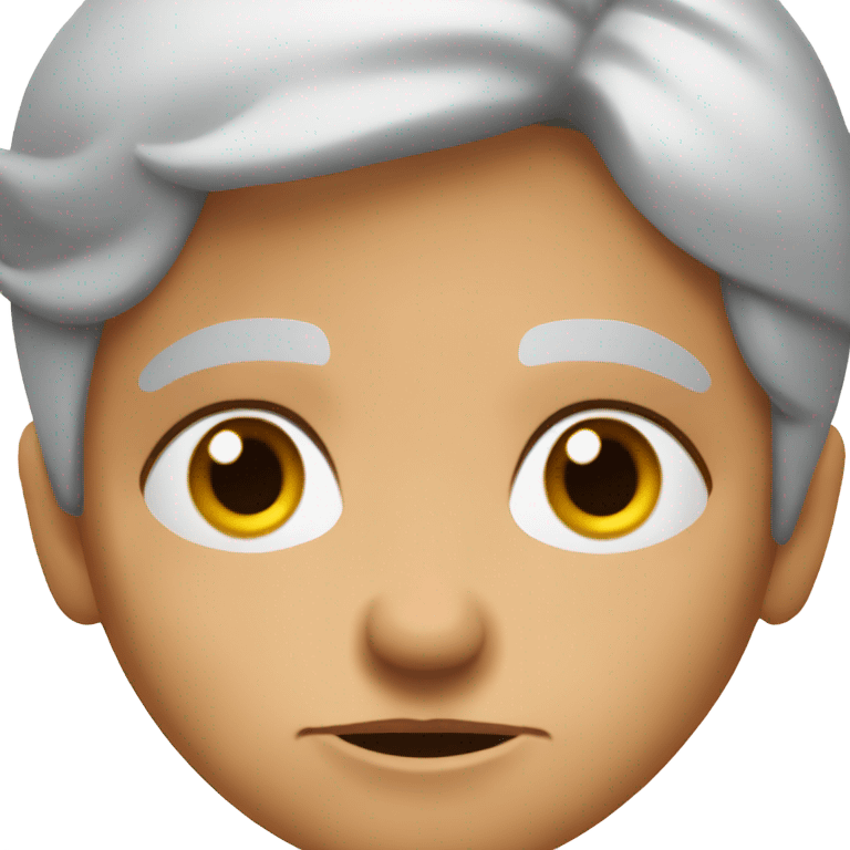 muscular grandma unhappy face emoji