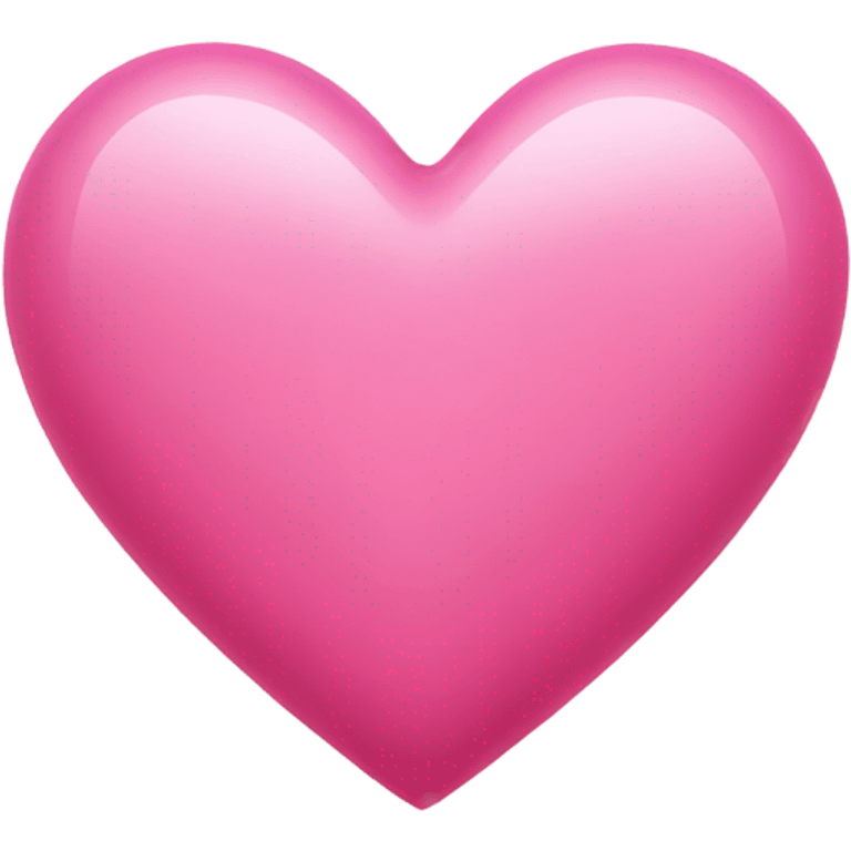 pink love heart emoji