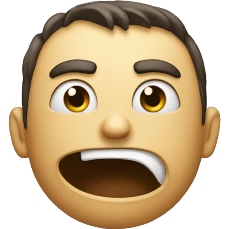 a GPT, LLM turning crazy, mad, angry, furious emoji