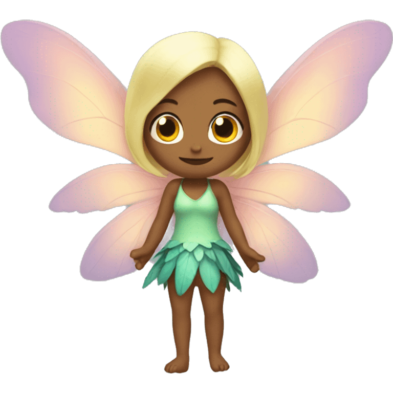 Fairy with big wings emoji