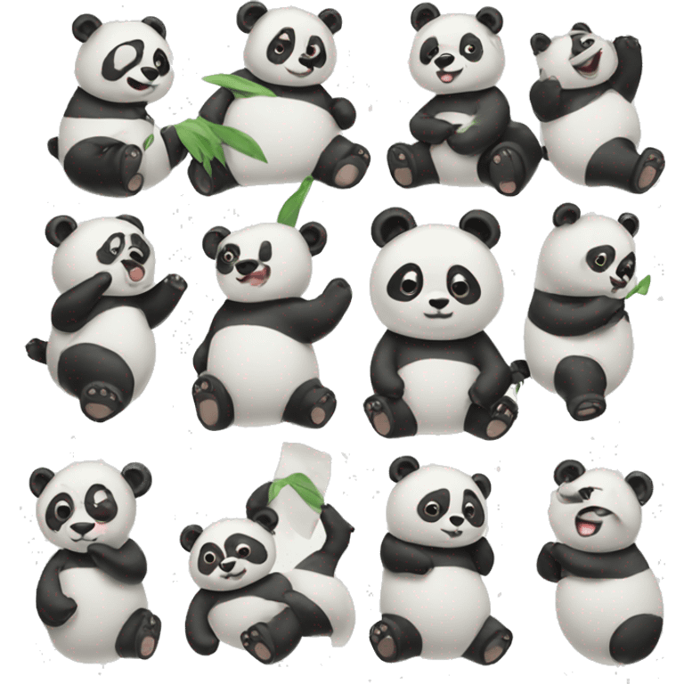 a panda emoji factory emoji