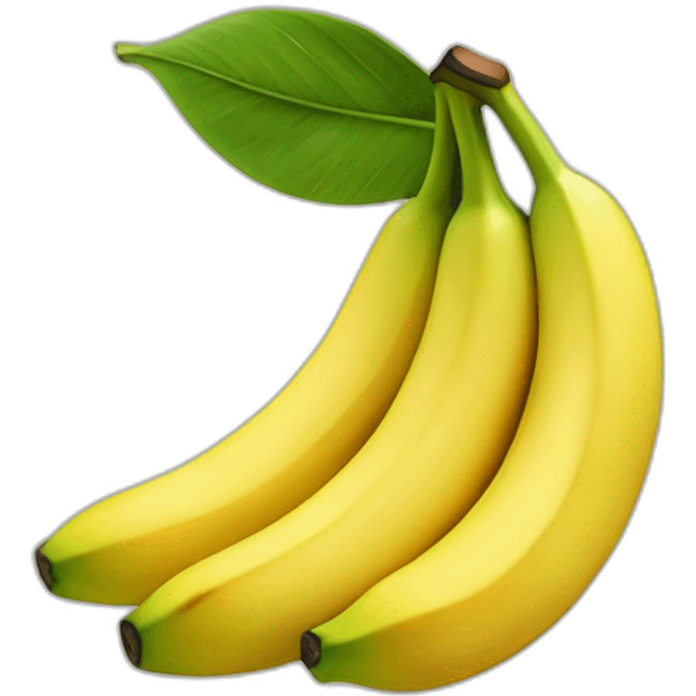 Banane sur pêche emoji