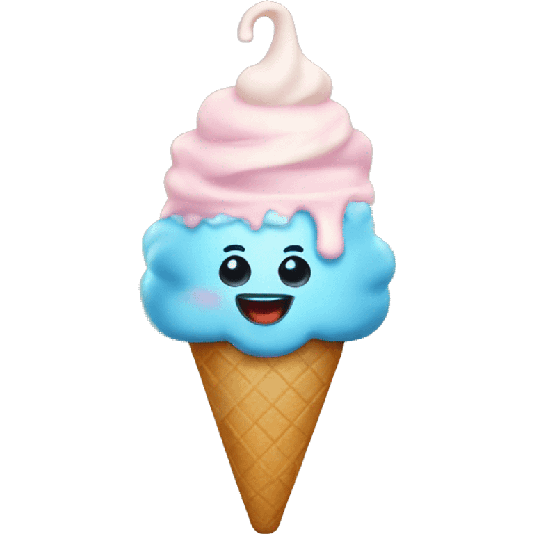 Ice cream emoji