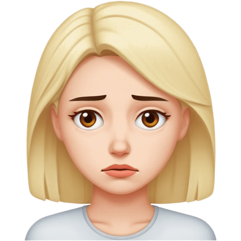 “A woman who is tired of living alone.” emoji