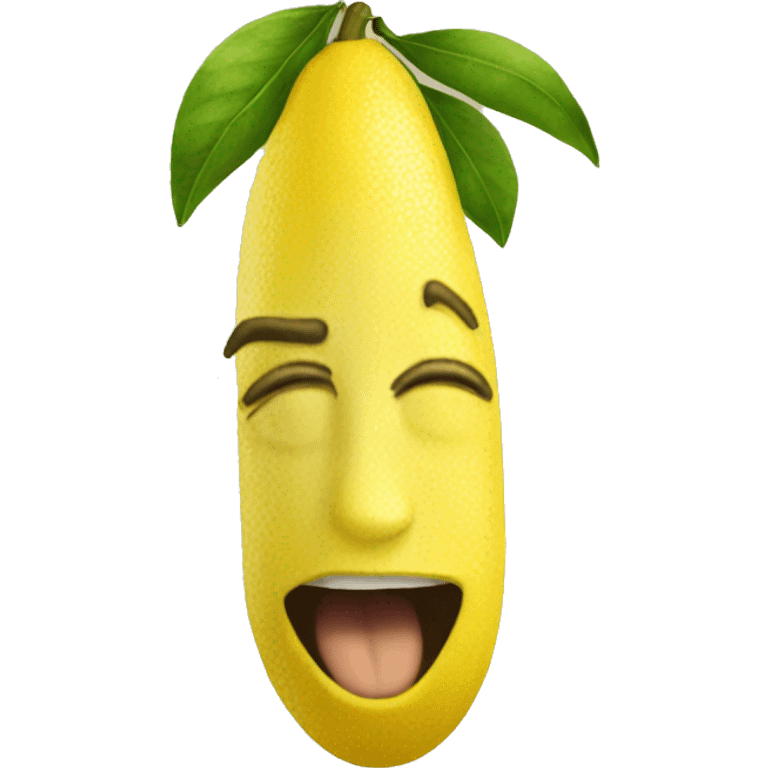 I need happy Lemon  emoji