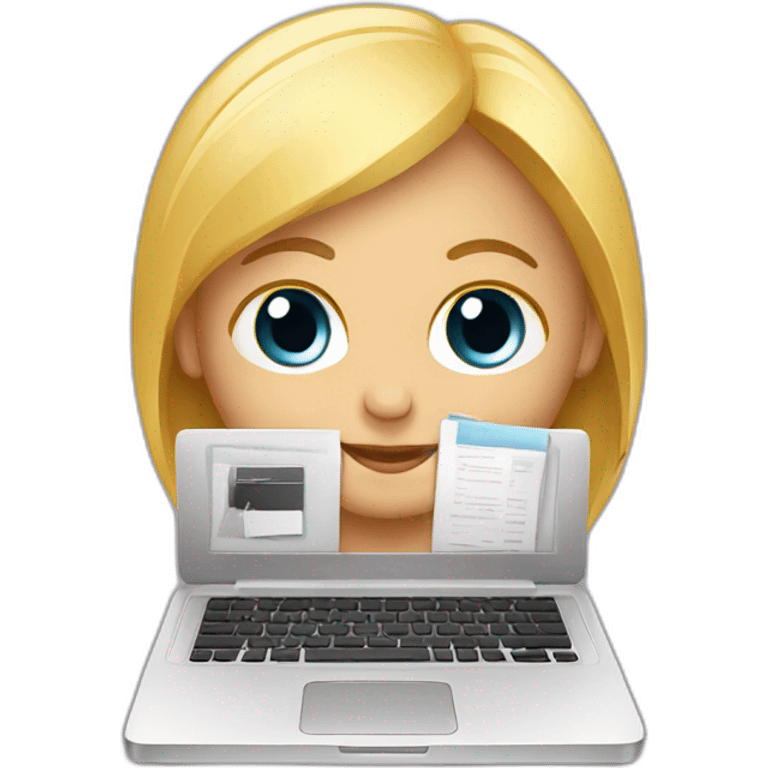 laptop resume emoji