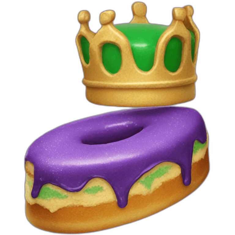 king cake emoji