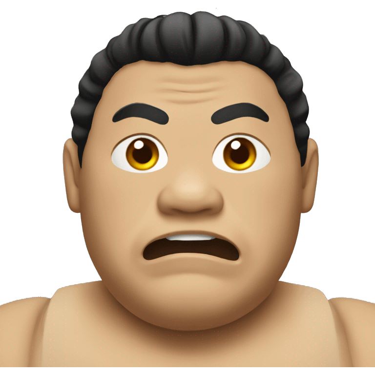 Sumo wrestler emoji