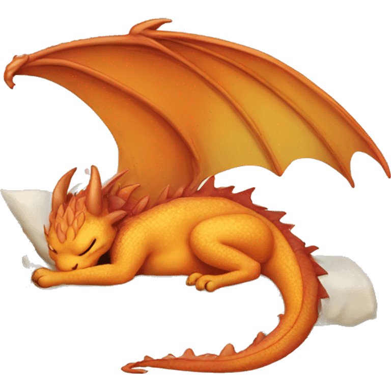 dragon sleep emoji