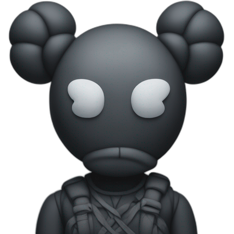 Kaws-cross eye emoji