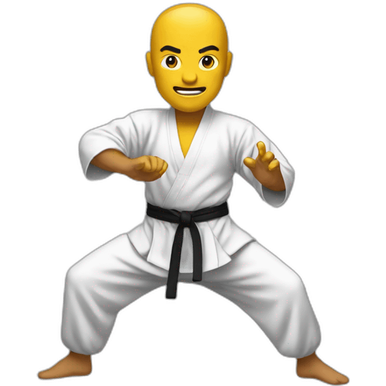 kung fu emoji