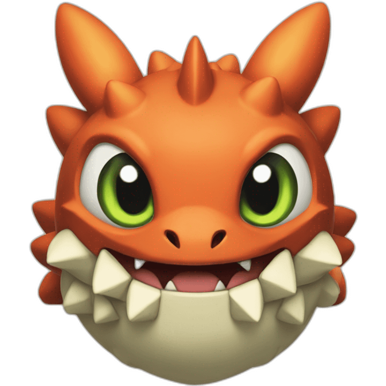 Dracofeu shyny pokémon emoji