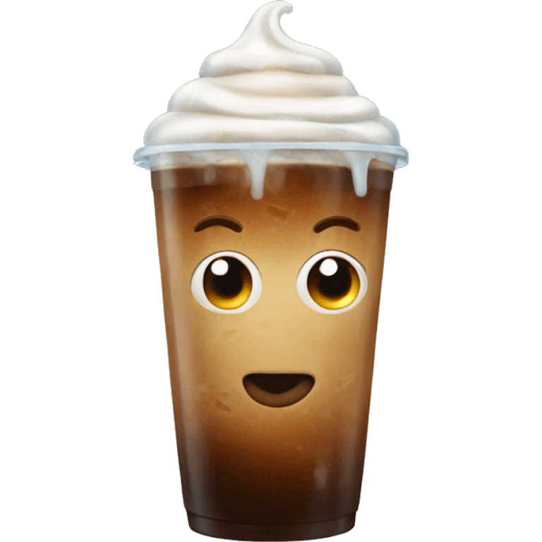 Iced coffe emoji