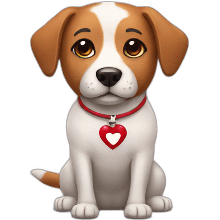 dog as blood donor emoji