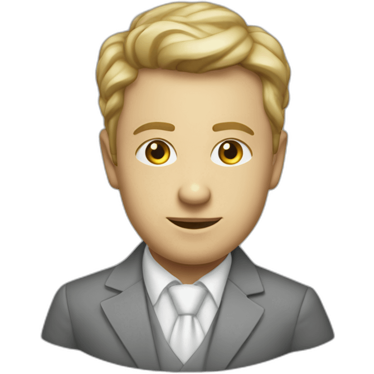 sandem white people head future banker crypto usd rich emoji