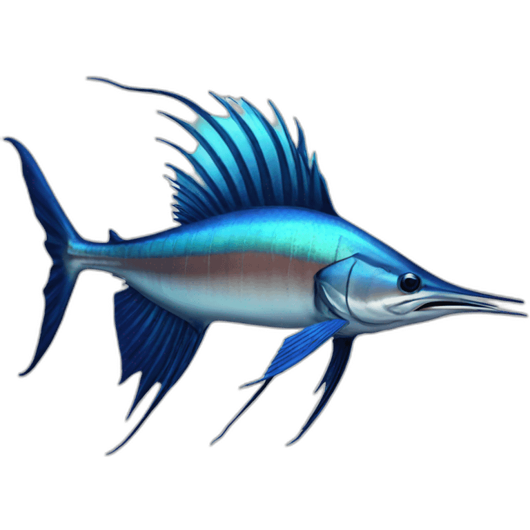 Sailfish emoji